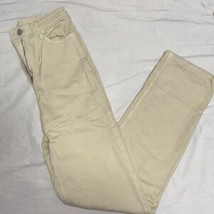 Aritzia Wilfred Free Beige Pants